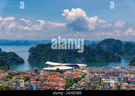 Centre d'exposition d'Halong, province de Quang Ninh, Vietnam Banque D'Images