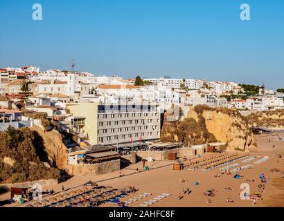 Paneco Beach view, Albufeira, Algarve, Portugal Banque D'Images