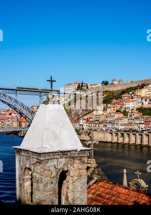 Chapelle de Senhor de Alem, Vila Nova de Gaia, Porto, Portugal Banque D'Images