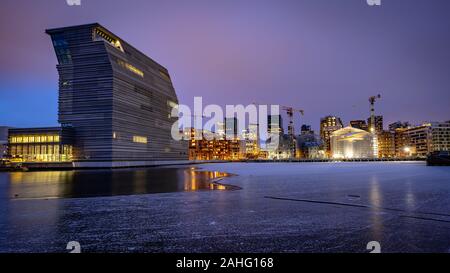 Oslo, Norvège - Lambda art museum building Banque D'Images