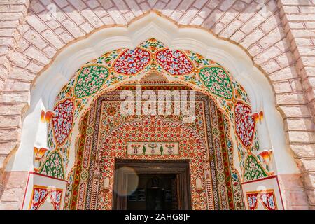 Islamabad Saidpur Vue pittoresque village historique de Temple complexe sur un ciel bleu ensoleillé Jour Banque D'Images