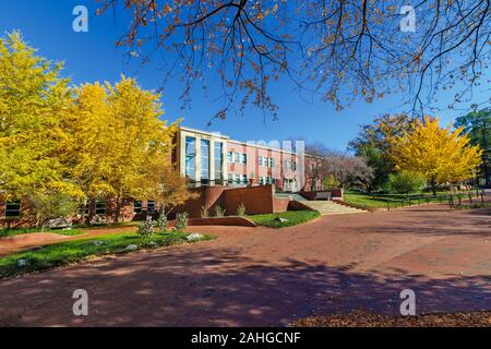 RALEIGH, NC, USA - 24 novembre : D. H. Hill Library le 24 novembre 2017, à la North Carolina State University à Raleigh, Caroline du Nord. Banque D'Images