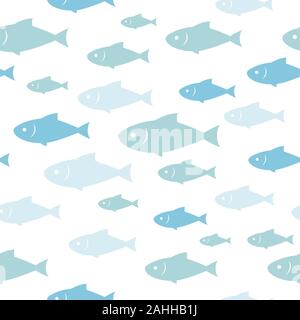 Les poissons de fond, motif, couleur transparente de la mer. Abstract vector illustration Illustration de Vecteur