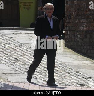 Manchester, Royaume-Uni William roache repéré en Manchester Ian crédit Fairbrother/Alamy Stock Photos Banque D'Images