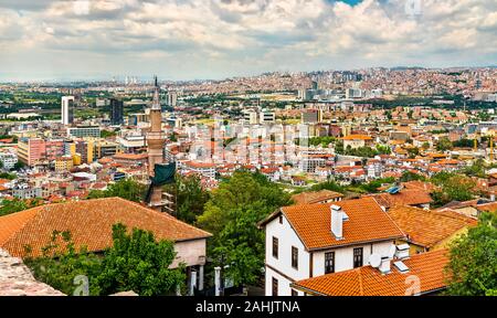 Centre historique d'Ankara, la capitale de la Turquie Banque D'Images