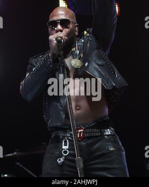 Liverpool, UK Flo Rida effectue à Liverpool Ian crédit Fairbrother/Alamy Stock Photos Banque D'Images