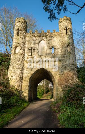 Reigate Château, Reigate, Surrey, UK Banque D'Images