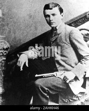 Robert Ford, Robert Newton Ford (1862 - 1892) American outlaw qui a tué son chef du gang Jesse James en avril 1882 Banque D'Images