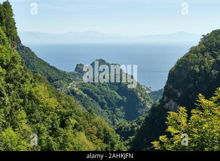 Valle delle Ferriere, près d'Amalfi, Italie Banque D'Images