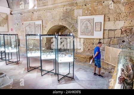 Tarragona Espagne hispanique Catalogne Cathédrale Métropolitaine Basilique, Basilique Catedral, Eglise catholique, cloître, Musée diocésain, artefacts, début Christie Banque D'Images