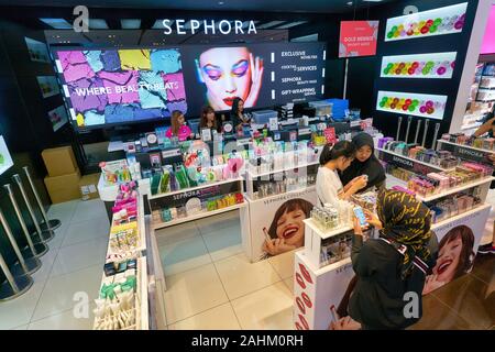 Singapour - avril 03, 2019 : interior shot de Sephora store à Singapour. Banque D'Images