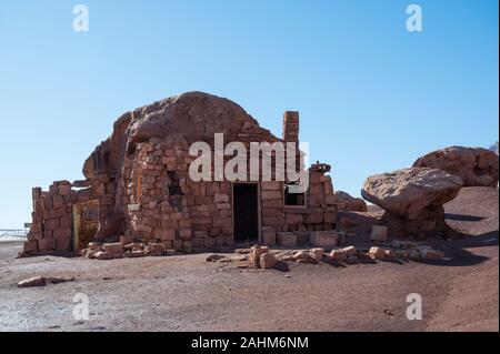 Blanche Russell Rock House en Arizona Banque D'Images