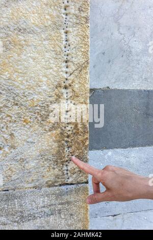 Cathédrale de Pise est une cathédrale catholique romaine dédiée à l'Assomption de la Vierge Marie, dans la Piazza dei Miracoli. Il s'agit d'un examen notable Banque D'Images