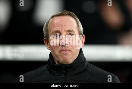 Charlton Athletic manager Lee Bowyer Banque D'Images