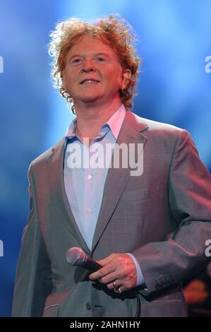 Vérone Italie 09/07/2007 : Mick Hucknall de Simply Red en concert au cours de l'événement musical Festivalbar '2007'. Banque D'Images