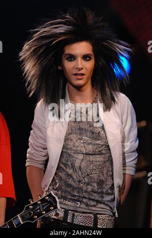 Vérone Italie 09/07/2007 : Bill Kaulitz de Tokio Hotel en concert au cours de l'événement musical Festivalbar '2007'. Banque D'Images