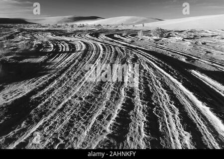 White Sands National Park Banque D'Images