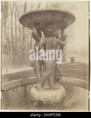 Jean-Eugène-Auguste Atget. Versailles, le parc. 1906. La France. L'albumine Banque D'Images