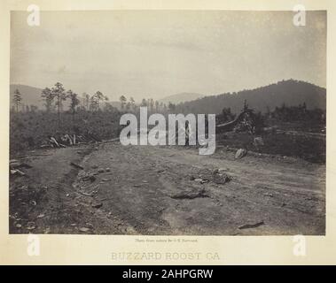 George N. Barnard. Roost Buzzard, GA. 1866. United States. L'albumine, la plaque 18 de l'album vues photographiques de la campagne Sherman (1866) Banque D'Images