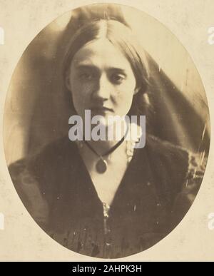 Julia Margaret Cameron. Mme Herbert Fisher. 1864. L'Angleterre. L'albumine Banque D'Images