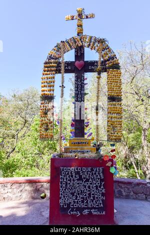 Croix, Botanical Garden, San Miguel de Allende Banque D'Images