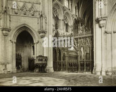 Frederick H. Evans. Cathédrale d'Ely Octagon en choeur. 1886-1896. L'Angleterre. Diapositive Banque D'Images