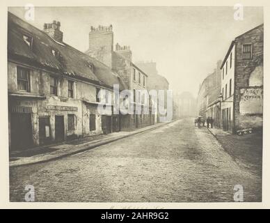 Thomas Annan. Main Street, Gorbals, regardant vers le sud. 1868. L'Écosse. La plaque de photogravure, 36 du livre de l'ancienne ferme et rues de Glasgow (1900) Banque D'Images