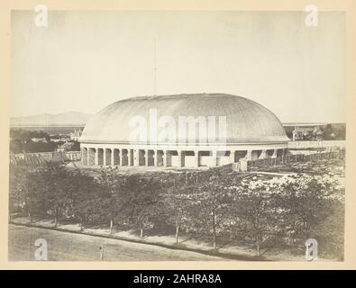 Andrew Joseph Russell. Grand Mormon Tabernacle, Salt Lake City. 1868-1869. United States. L'albumine, pl. XXVII de l'album Soleil Photos de paysages des Rocheuses (1870) Banque D'Images