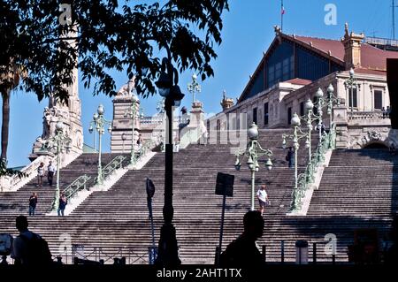Marseille : Gare Saint Charles gare Banque D'Images