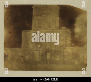 William Henry Fox Talbot. Base de Radcliffe Library, Oxford. 1842. L'Angleterre. Calotype négatif papier Banque D'Images