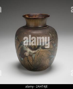 Martin Frères. Vase. 1893. Southall. Grès au sel Banque D'Images