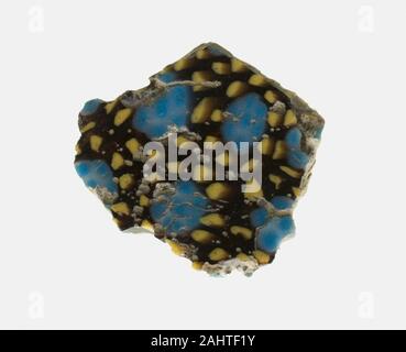 Ancienne cité romaine. Fragment d'une plaque. 100 BC-AD 100. L'Empire romain. Mosaïque de verre, technique de verre Banque D'Images