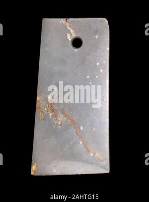 Ax. 3000-2500 av. J.-C.-B. La Chine. Jade Banque D'Images