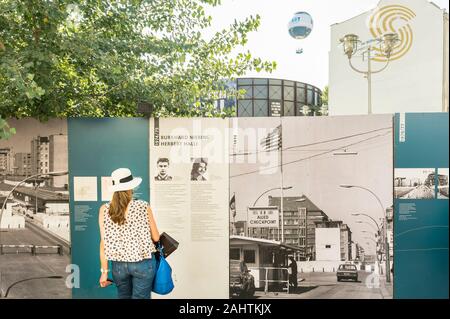 Zentrum kalter krieg, guerre froide info centre Banque D'Images