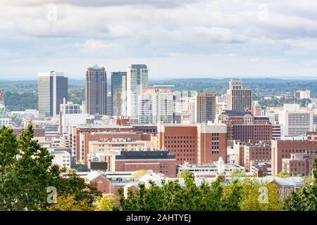 Birmingham, AL - 7 octobre 2019 : ville de Birmingham, Alabama de Vulcan Park Banque D'Images