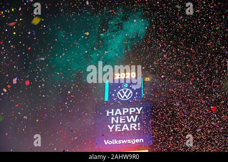 Bonne Année 2020 de Times Square ! Banque D'Images