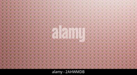 Modèle sans couture Art Déco. Retro Vintage papier peint élégant de couleur rouge et or, couleur ou texture de fleurs en plumes avec des courbes. 3d illustration Banque D'Images