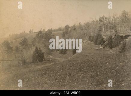 C Antique1890 photo, plate-forme d'observation de Binghamton, New York. SOURCE : photographie originale Banque D'Images