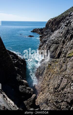 La Bufadora, site touristique à Ensenada, Baja California Norte, Mexique Banque D'Images