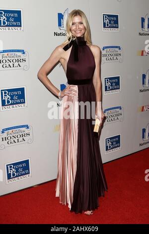 NEW YORK - 27 SEPT : Chandra Janway, épouse de Jimmie Johnson, assiste à la fondation de NASCAR 2016 Gala rend hommage au Marriott Marquis le 27 septembre 2016. Banque D'Images