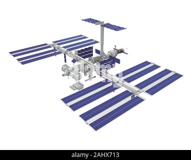 Isolé de la Station spatiale internationale Banque D'Images