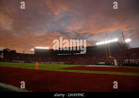 Pasadena, Californie, USA. 06Th Jan, 2020. Vue générale du Rose Bowl game entre les canards de l'Oregon et le Wisconsin Badgers au Rose Bowl de Pasadena, Californie. Crédit Photo obligatoire : Charles Baus/CSM/Alamy Live News Banque D'Images