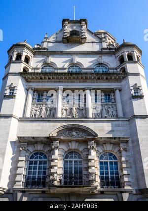 La Royal Insurance Building (1903) a été le siège de la Royal Insurance Company. Il est maintenant l'Hôtel Liverpool en altitude. Liverpool, Royaume-Uni. Banque D'Images