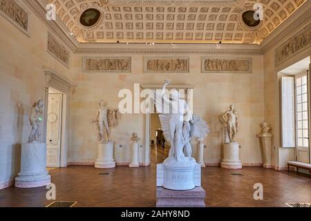 France, Bourgogne, Côte-d'Or, Dijon, musée des Beaux-Art dans l'ancien palais des Ducs de Bourgogne, Hebe et l'aigle de Jupiter, François Rude 1855- Banque D'Images