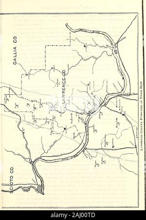 Une histoire de la région de Hanging Rock fer Ohio ; un récit authentique du passé, avec une longue enquête sur le développement industriel et commercial . que celles développées ailleurs dans la région, et l'état des fours dans le Hanging Rock et Brewster voisin-hoods était un indice de l'état de l'ensemble de la région. Près de négligence par les richesses qu'il a été avec Lawrence Comté qu'avec de nombreux autres latérauxde la Inited Membres ; dans les mines et l'élaboration de telles normes treasuresas* le fer et le charbon, qui est profondément dans la terre, sa richesse en overlookedits résidents précoce Argiles réfractaires Banque D'Images