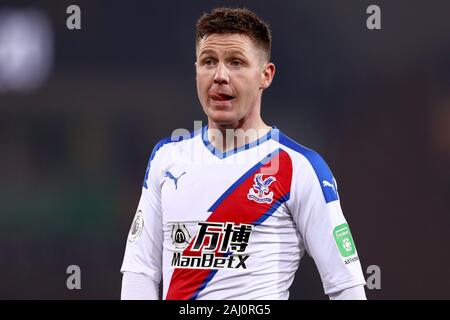 James McCarthy, de Crystal Palace - Norwich City v Crystal Palace, Premier League, Carrow Road, Norwich, UK - 1er janvier 2020 Editorial N'utilisez que des restrictions s'appliquent - DataCo Banque D'Images