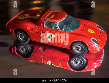 Un 1960 Corgi Toys Ferrari Berlinetta '250' Le Mans Voiture de course. Banque D'Images