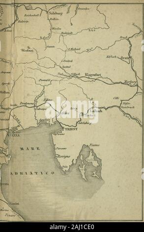 Italie : guide pour les voyageurs Première partie, le nord de l'Italie et la Corse . liovtifiyZ, ZTTi. Sassuvfo ^ ! ? A.Un ^Jfassa&gt ; B ? J'ai . IM* .^ivoitsof ? ! j'Hsto/iiimii^ esent un Visa , IratA. ,. *UESZE1jV -. Banque D'Images