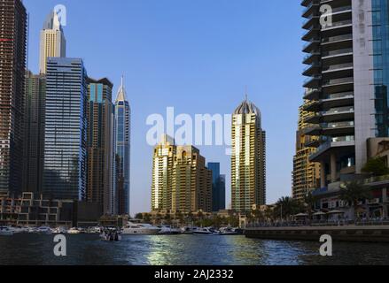 "Ghetto" dans la Marina de Dubaï Banque D'Images