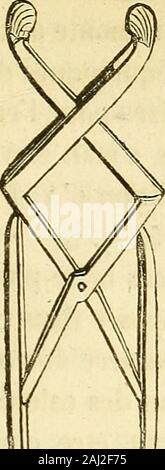 Arsenal de la chirurgie contemporaine : description, mode d'emploi, et appréciation des appareils et instruments internationaux en usage pour le diagnostic et le traitement des maladies chirurgicales, l'orthopédie, la prothése, les opérations simples, générales, spéciales et obstétricales . Banque D'Images